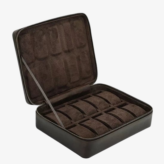 BOITE À MONTRES - ÉTUI CUIR PRESTIGE