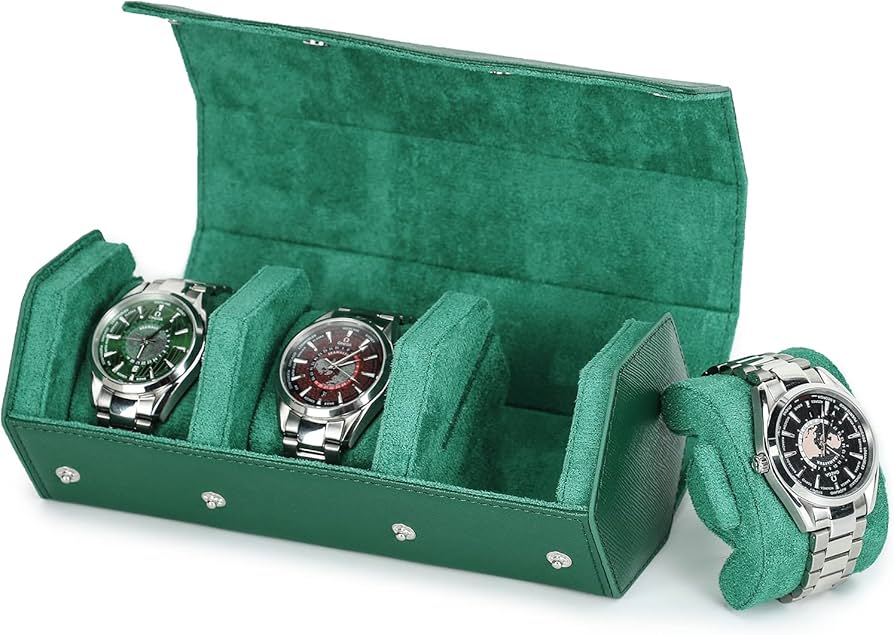 ÉTUI 3 MONTRES - HEXAGONAL