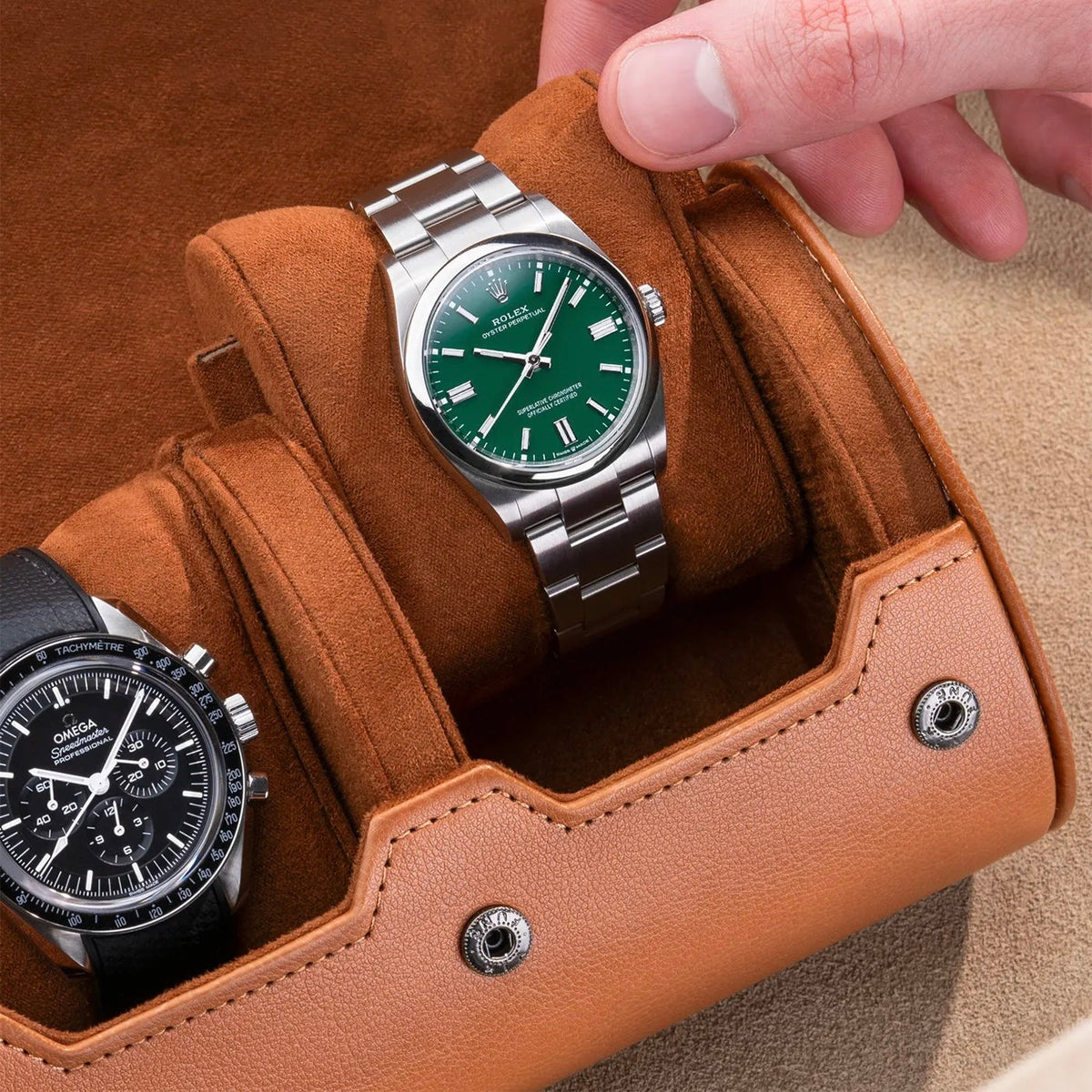 BOITE À MONTRES - ÉTUI 3 MONTRES