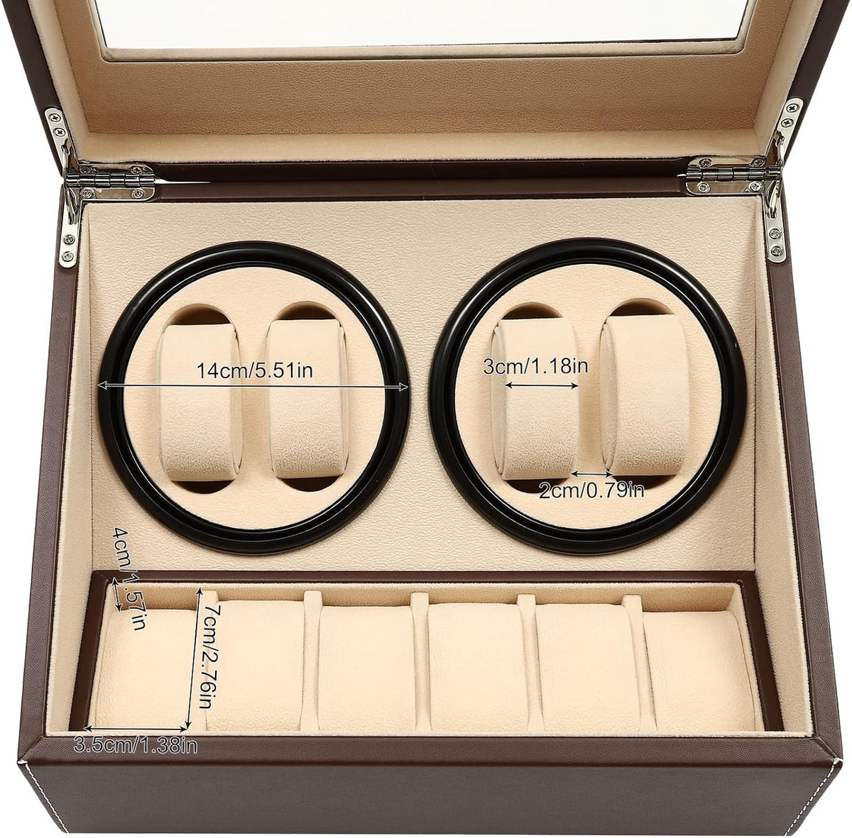 REMONTOIR 4 MONTRES - CUIR