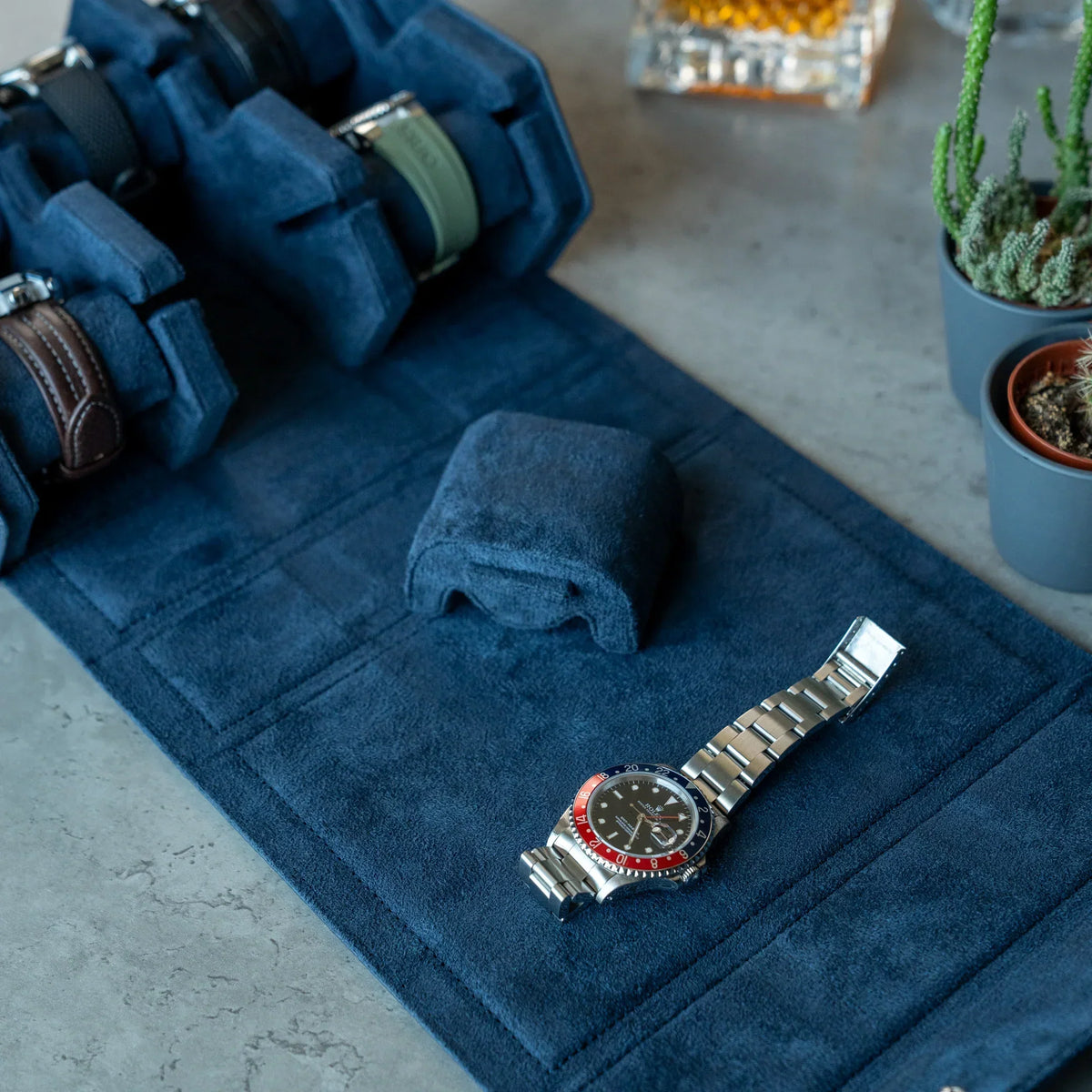 ÉTUI 3 MONTRES - HEXAGONAL