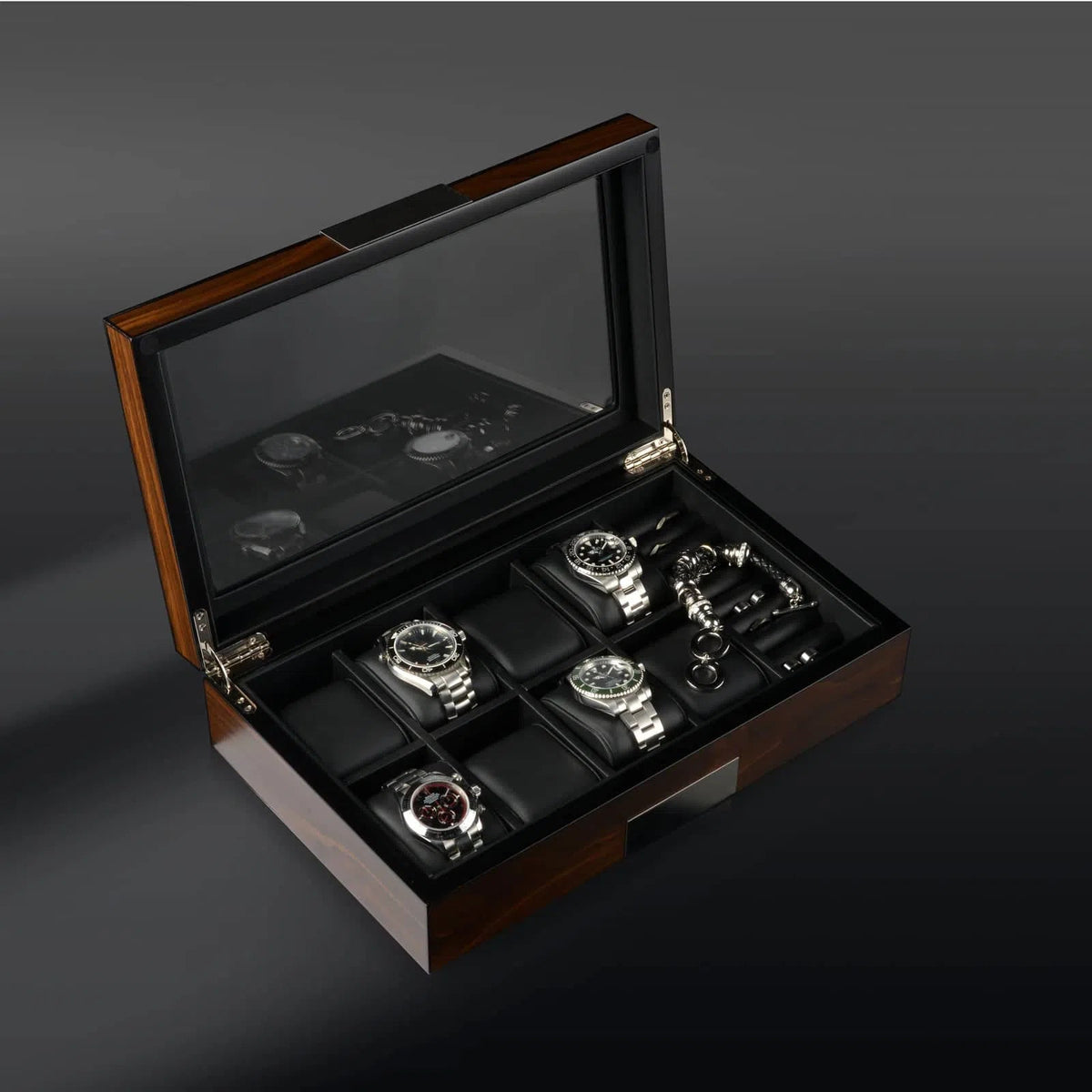 BOITE À MONTRES RANGEMENT BOIS - CABANE