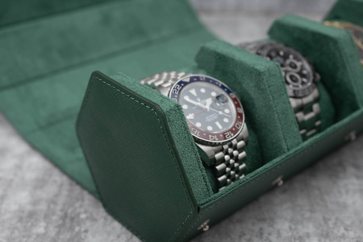 ÉTUI 3 MONTRES - HEXAGONAL