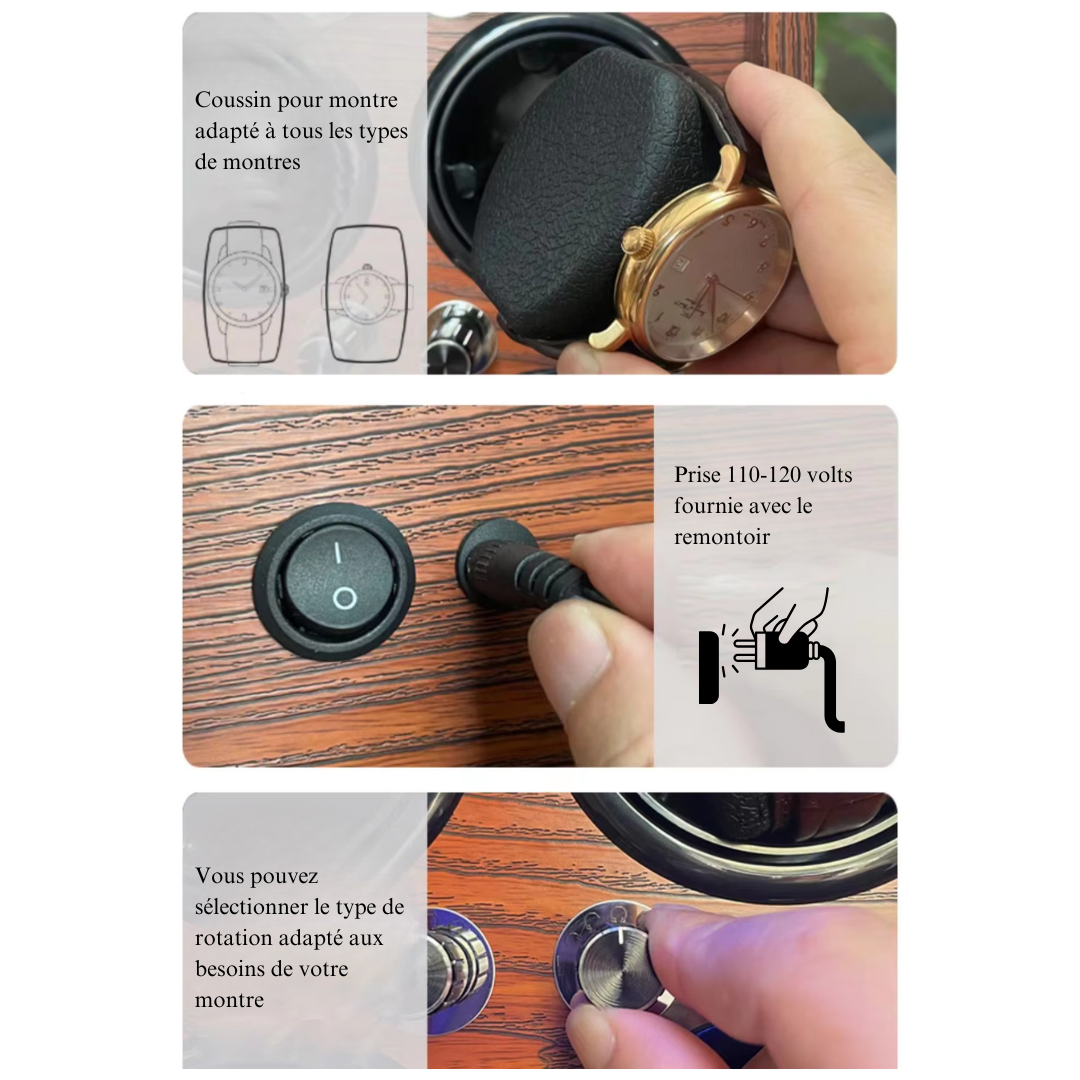 Remontoir – Obsidienne Royale™ Série 4