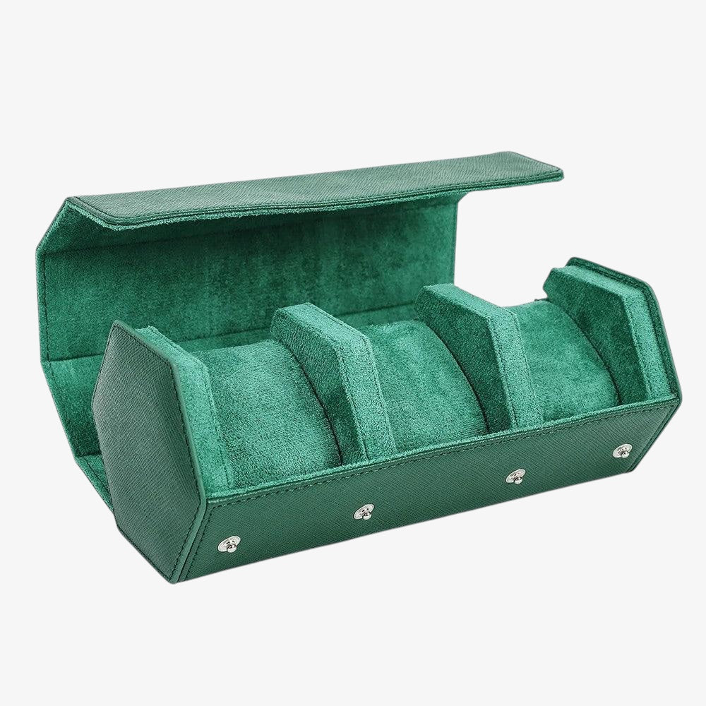 ÉTUI 3 MONTRES - HEXAGONAL