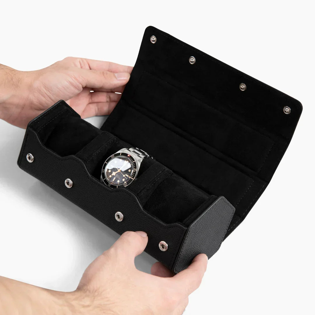 ÉTUI 3 MONTRES - HEXAGONAL